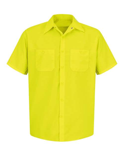 BLANK SS24 Men's Enhanced Visibility Short Sleeve Work Shirt