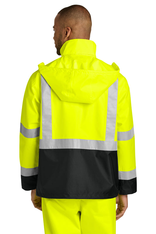 CornerStone ® ANSI 107 Class 3 Rain Jacket CSJ504