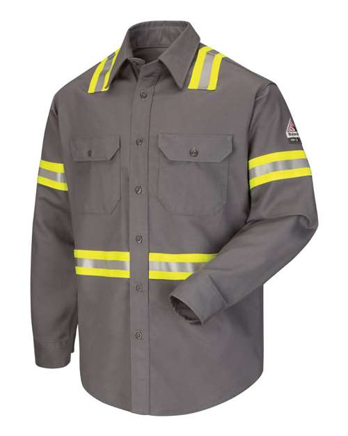 BLANK SLDTT Men's Tall Enhanced Visibility Uniform Shirt