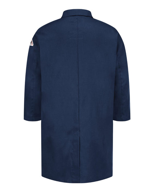 BLANK KLL6 Men's Concealed Snap Front Lab Coat - EXCEL FR® ComforTouch® - 6 oz.