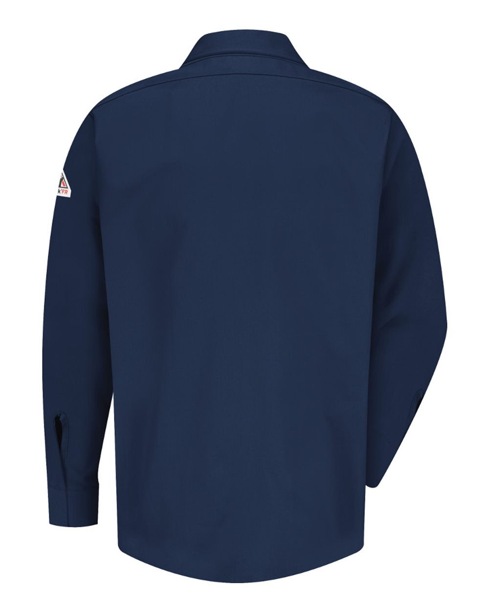BLANK SLS2T Men's Tall Concealed-Gripper Pocketless Work Shirt