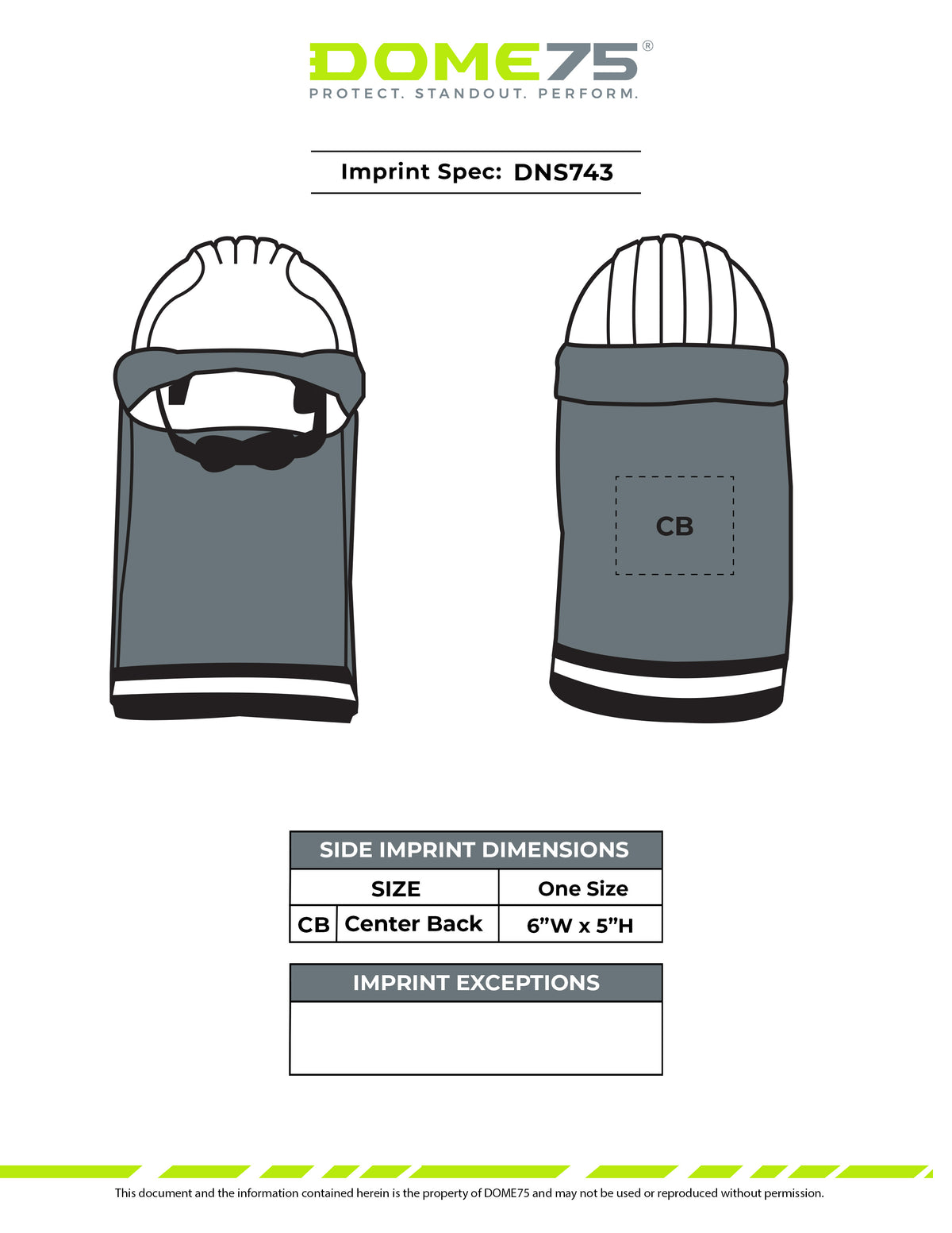 DNS743 Mesh Contrast Hard Hat Sun Shade