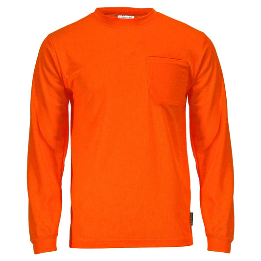 DSL1401 Hi-Vis Viz-Dri™ Long Sleeve Safety Shirt