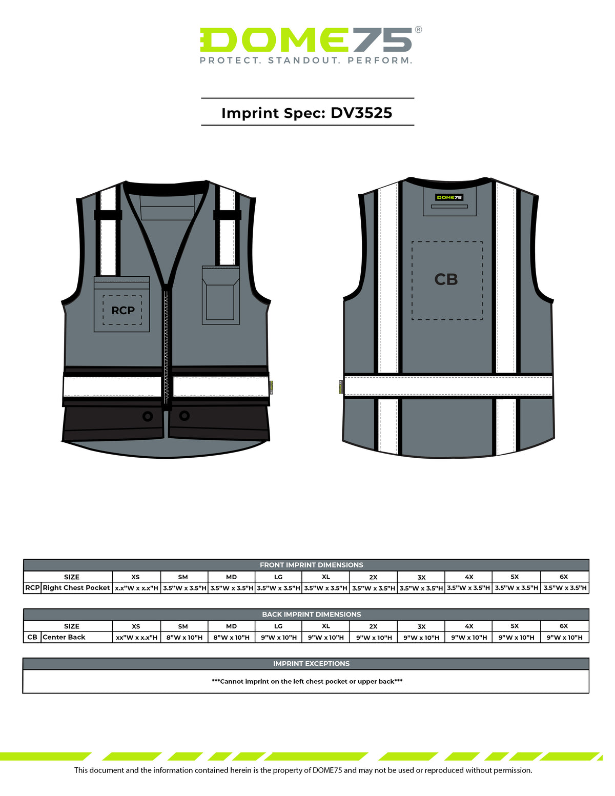 DV3525 Heavy-Duty Economy Black Bottom Vest Featuring MUL System and ProPocket
