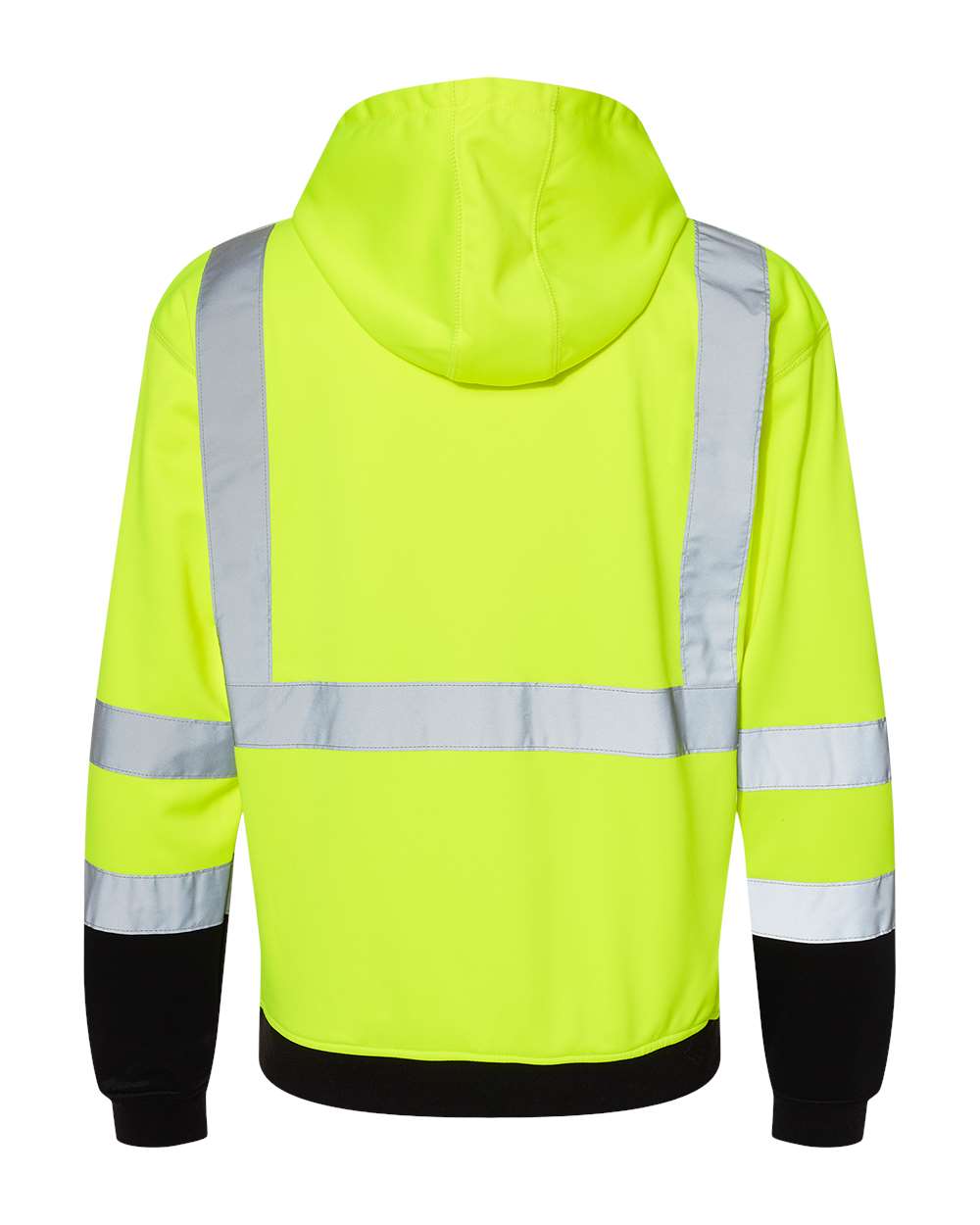 Unisex Hi-Vis Hooded Sweatshirt