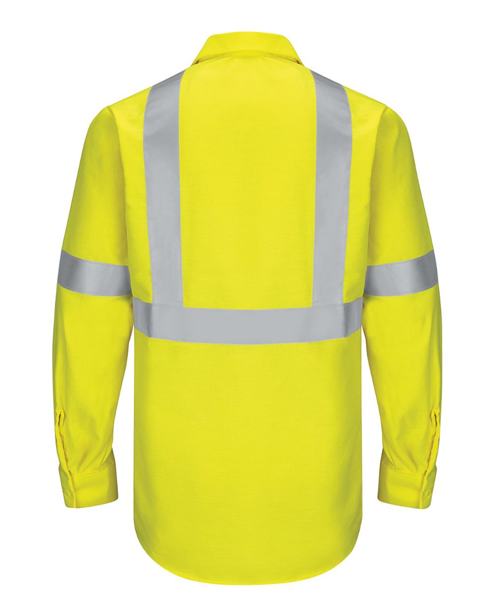 BLANK SY14 Men's Enhanced & Hi-Visibility Long Sleeve Work Shirt