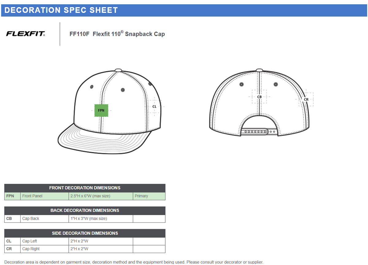 110® Snapback Cap