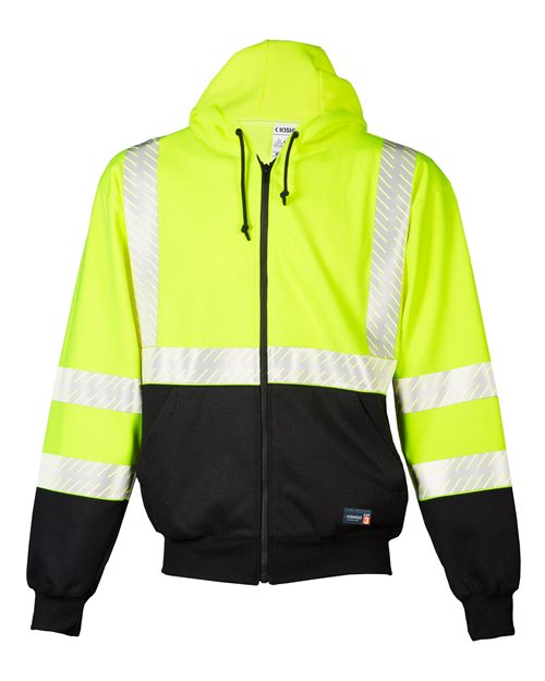 BLANK F507 Unisex FR Full-Zip Hooded Sweatshirt