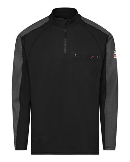 BLANK STZ2 Men's Flex Knit Quarter-Zip Pullover