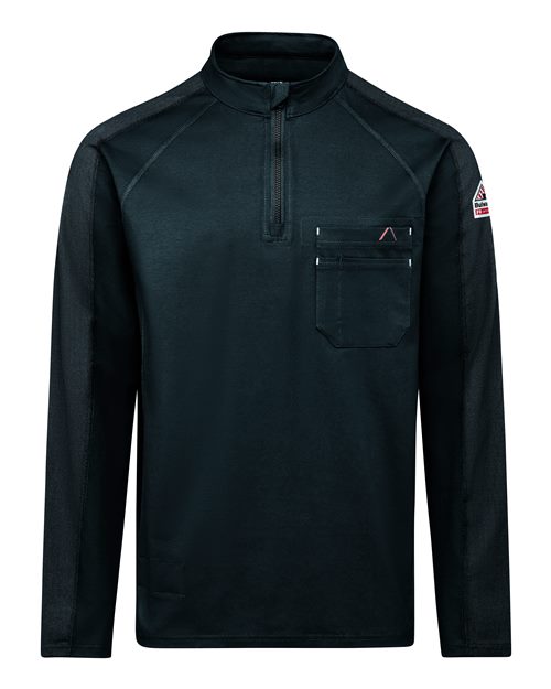 BLANK STZ2 Men's Flex Knit Quarter-Zip Pullover