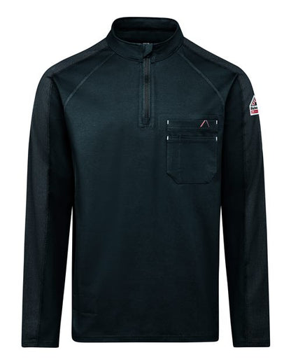 BLANK STZ2 Men's Flex Knit Quarter-Zip Pullover