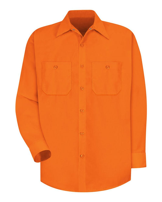 BLANK SS14 Men's Enhanced Visibility Long Sleeve Work Shirt
