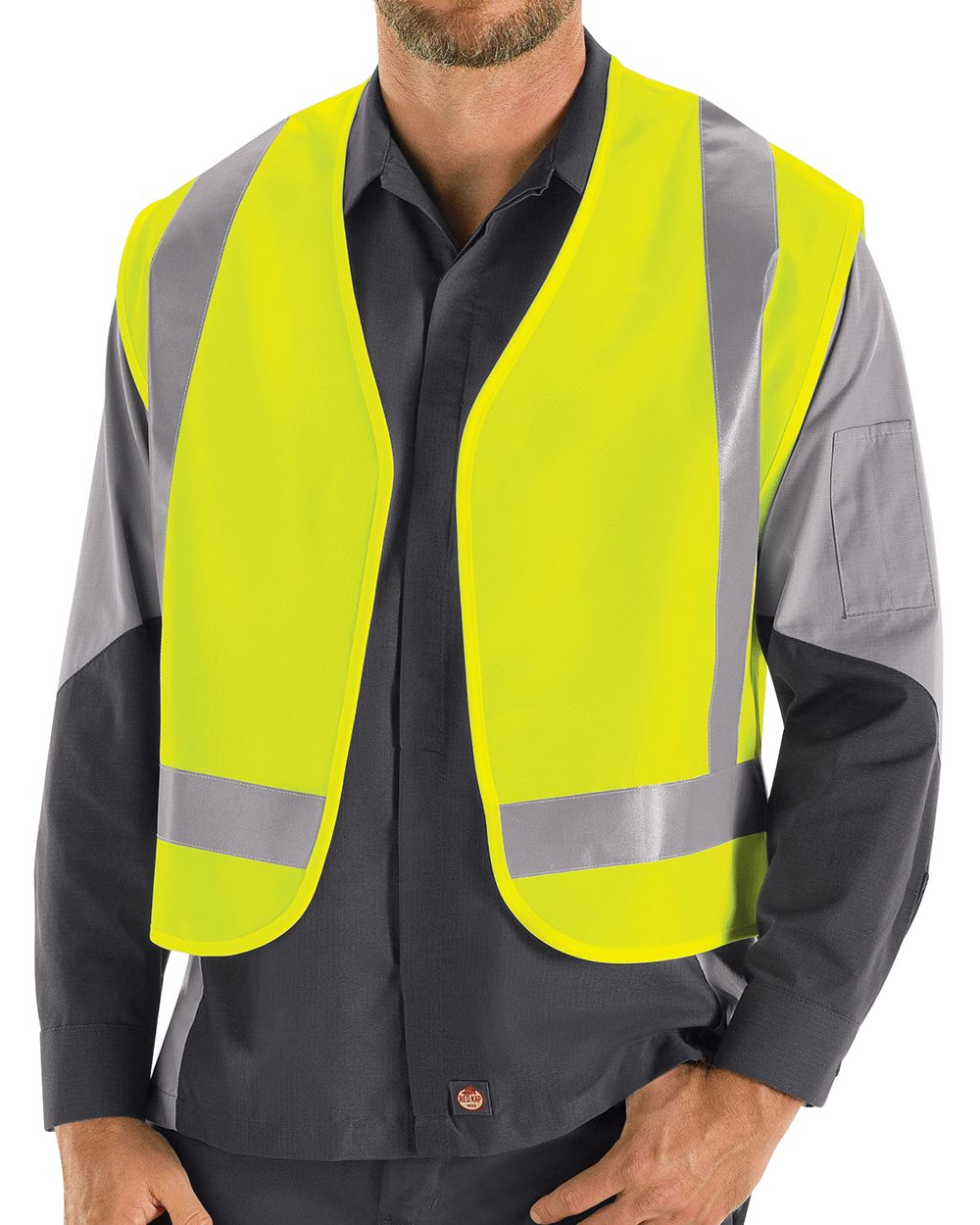 BLANK VYV6 Men's High Visibility Safety Vest