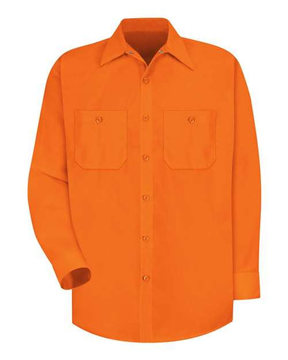 BLANK SS14 Men's Enhanced Visibility Long Sleeve Work Shirt