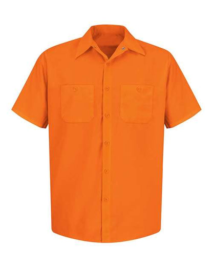 BLANK SS24 Men's Enhanced Visibility Short Sleeve Work Shirt