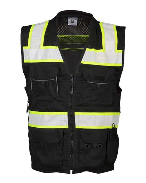 BLANK B500 Unisex EV Series® Enhanced Visibility Professional Utility Vest