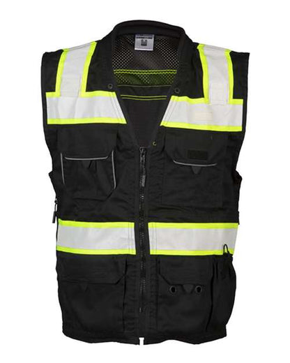 BLANK B500 Unisex EV Series® Enhanced Visibility Professional Utility Vest