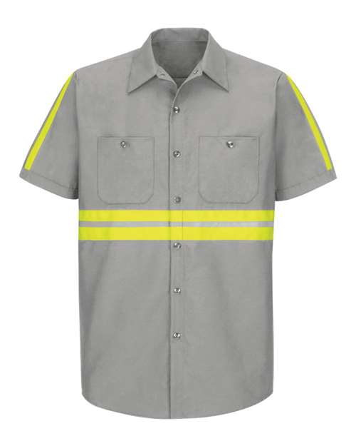 BLANK SP24ET Men's Tall Enhanced Visibility Industrial Work Shirt
