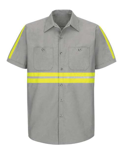 BLANK SP24ET Men's Tall Enhanced Visibility Industrial Work Shirt