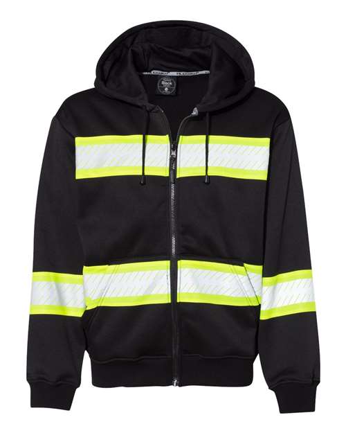 BLANK B310-313 Men's EV Series® Enhanced Visibility Full-Zip Hooded Sweatshirt
