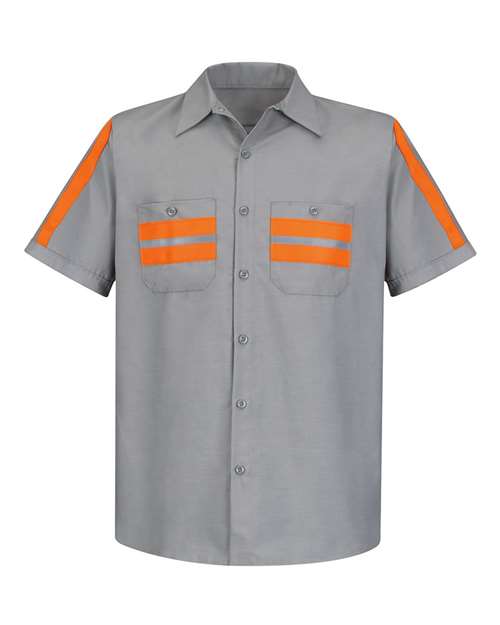 BLANK SP24E Men's Enhanced Visibility Industrial Work Shirt