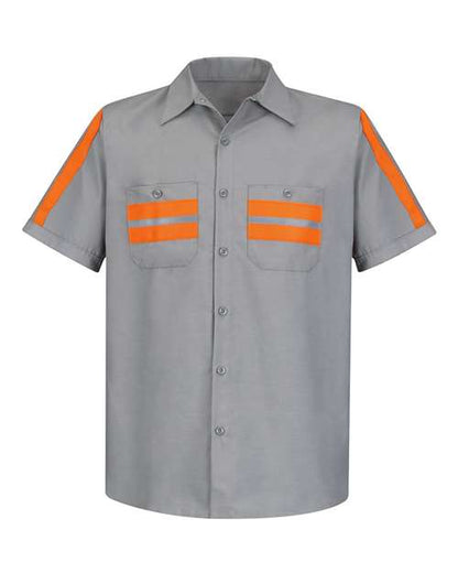 BLANK SP24ET Men's Tall Enhanced Visibility Industrial Work Shirt