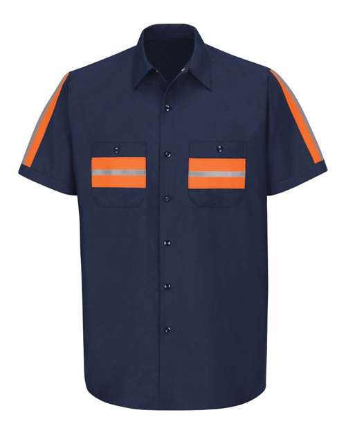 BLANK SP24ET Men's Tall Enhanced Visibility Industrial Work Shirt