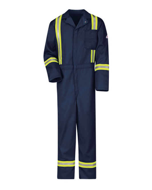 BLANK CT10EN Men's Classic Coverall with Reflective Trim - EXCEL FR