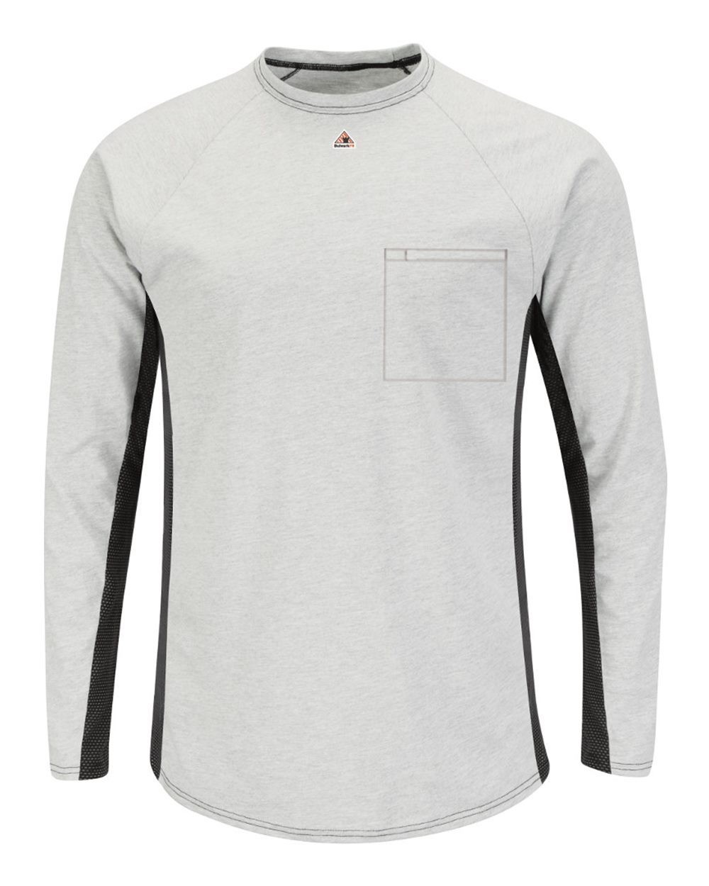 BLANK MPS8 Men's Long Sleeve FR Two-Tone Base Layer with Concealed Chest Pocket - EXCEL FR