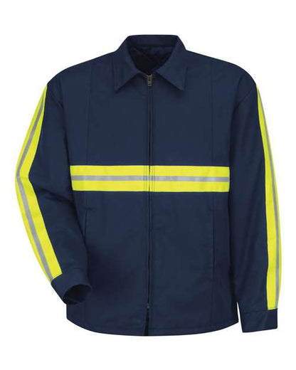 BLANK JT50EN Men's Enhanced Visibility Perma-Lined Panel Jacket