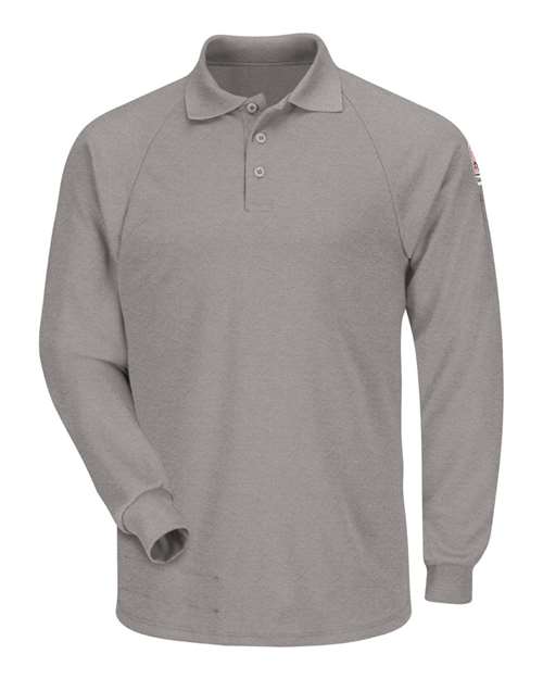 BLANK SMP2 Men's Classic Long Sleeve Polo - CoolTouch®2