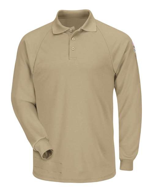 BLANK SMP2 Men's Classic Long Sleeve Polo - CoolTouch®2