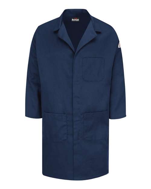 BLANK KLL6 Men's Concealed Snap Front Lab Coat - EXCEL FR® ComforTouch® - 6 oz.