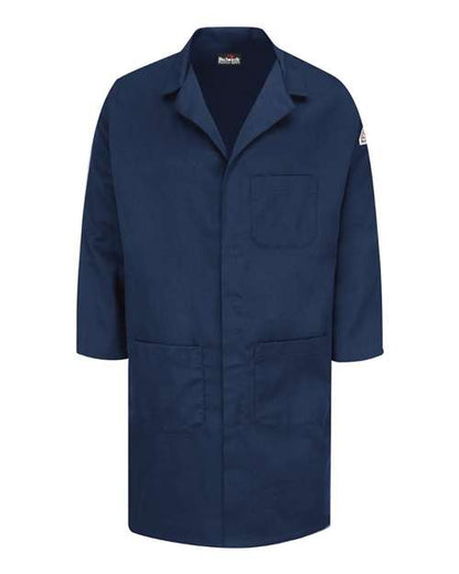 BLANK KLL6 Men's Concealed Snap Front Lab Coat - EXCEL FR® ComforTouch® - 6 oz.