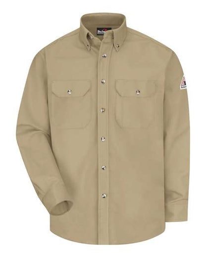 BLANK SLU2T Men's Tall Dress Uniform Shirt - Excel FR ComforTouch - 7 oz.