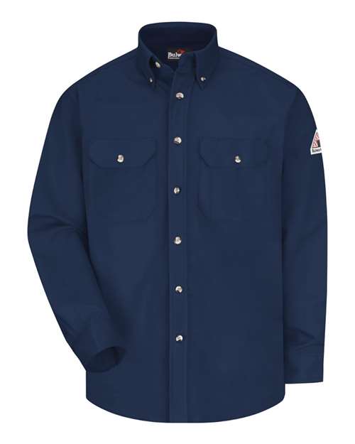 BLANK SLU2T Men's Tall Dress Uniform Shirt - Excel FR ComforTouch - 7 oz.