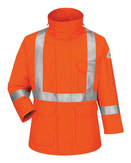 BLANK JLPC Men's Deluxe Parka With Reflective Trim - EXCEL FR® ComforTouch