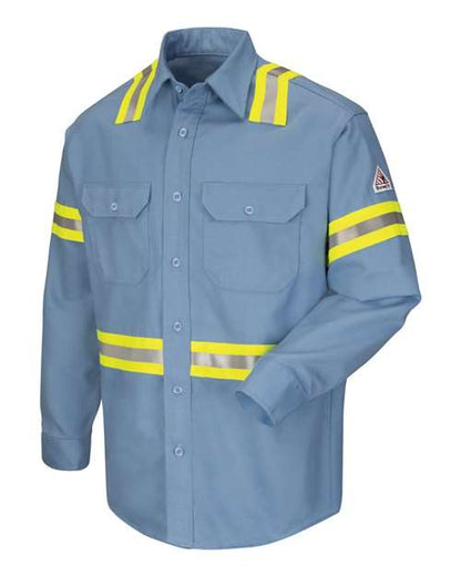 BLANK SLDTT Men's Tall Enhanced Visibility Uniform Shirt