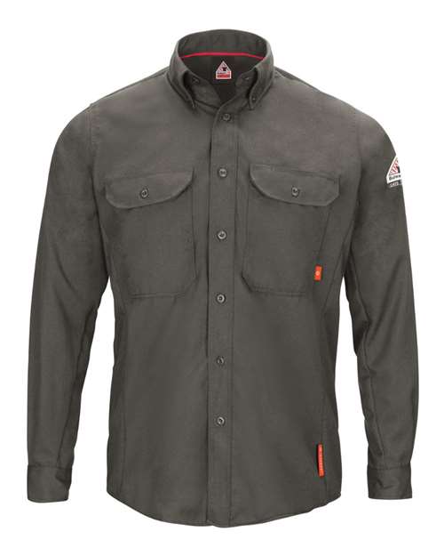 BLANK QS50T Men's Tall iQ Series® Long Sleeve Comfort Woven Lightweight Shirt