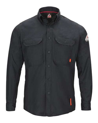 BLANK QS50T Men's Tall iQ Series® Long Sleeve Comfort Woven Lightweight Shirt