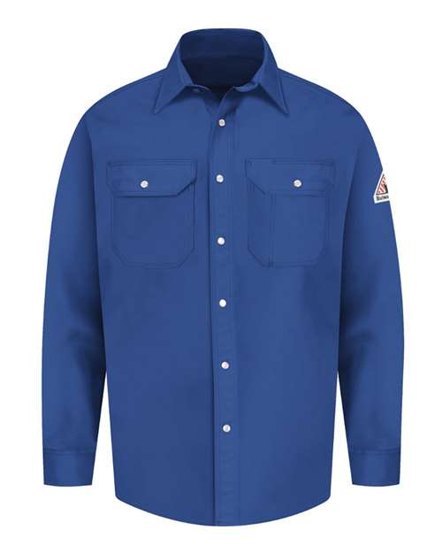 BLANK SES2T Men's Tall Snap-Front Uniform Shirt - EXCEL FR
