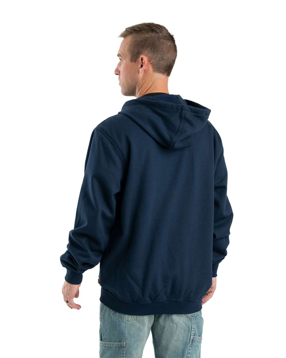 BLANK FRSZ19 Men's Flame Resistant Full-Zip Hooded Sweatshirt