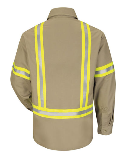 BLANK SLDTT Men's Tall Enhanced Visibility Uniform Shirt