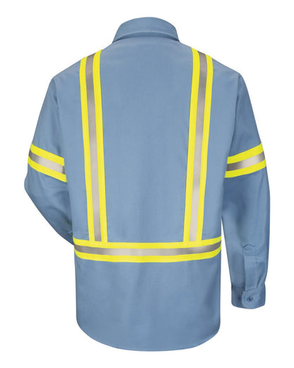 BLANK SLDT Men's Enhanced Visibility Uniform Shirt