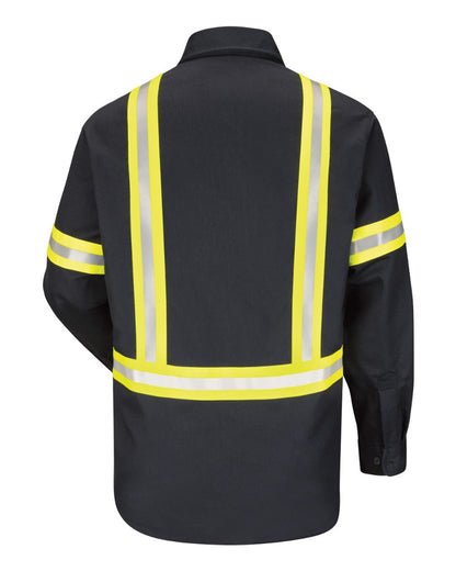 BLANK SLDT Men's Enhanced Visibility Uniform Shirt
