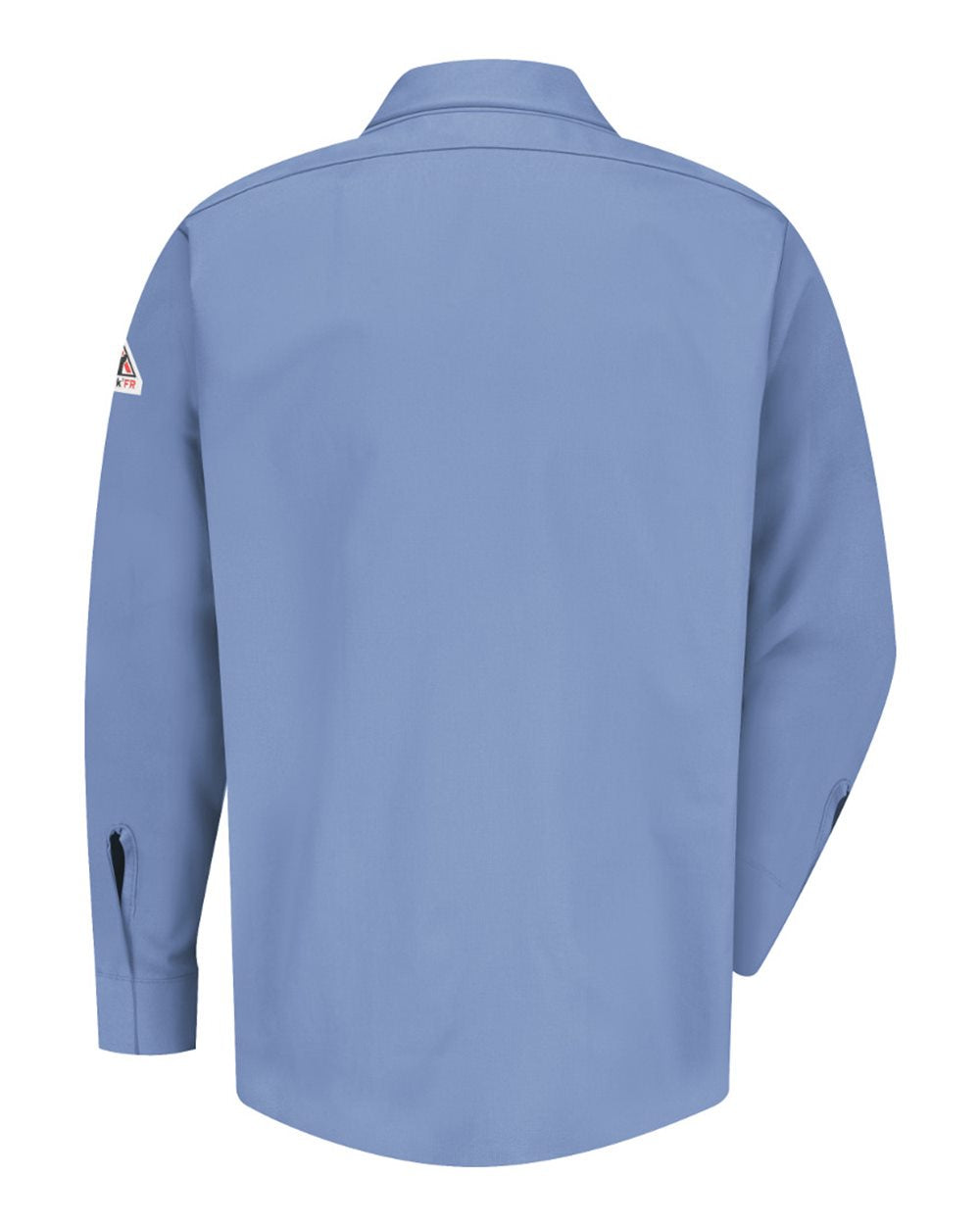 BLANK SLS2 Men's Concealed-Gripper Pocketless Work Shirt