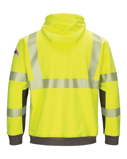 BLANK SMB4 Men's Hi-Visibility Color-Blocked Hooded Sweatshirt