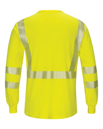 BLANK SMK8T Men's Tall Hi-Visibility Lightweight Long Sleeve T-Shirt