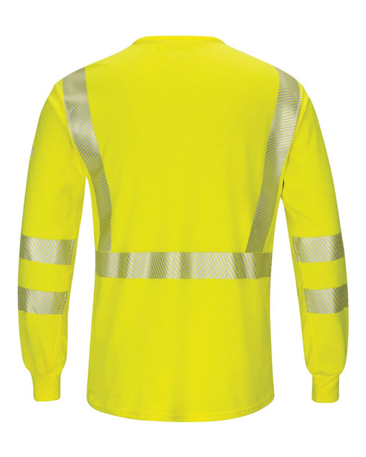 BLANK SMK8T Men's Tall Hi-Visibility Lightweight Long Sleeve T-Shirt