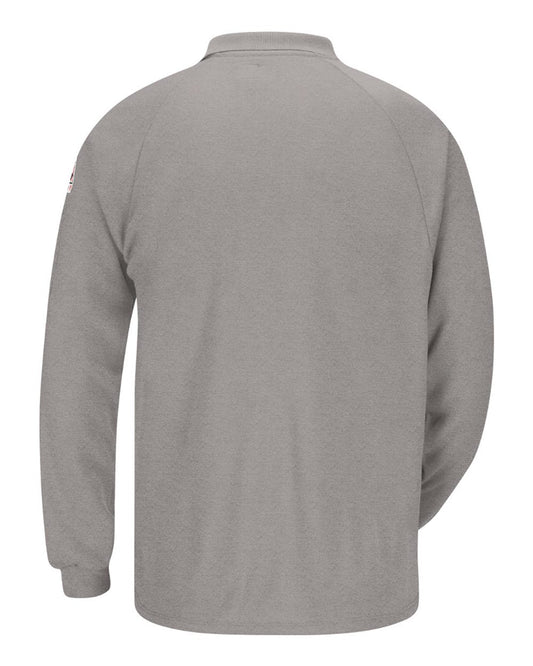 BLANK SMP2 Men's Classic Long Sleeve Polo - CoolTouch®2